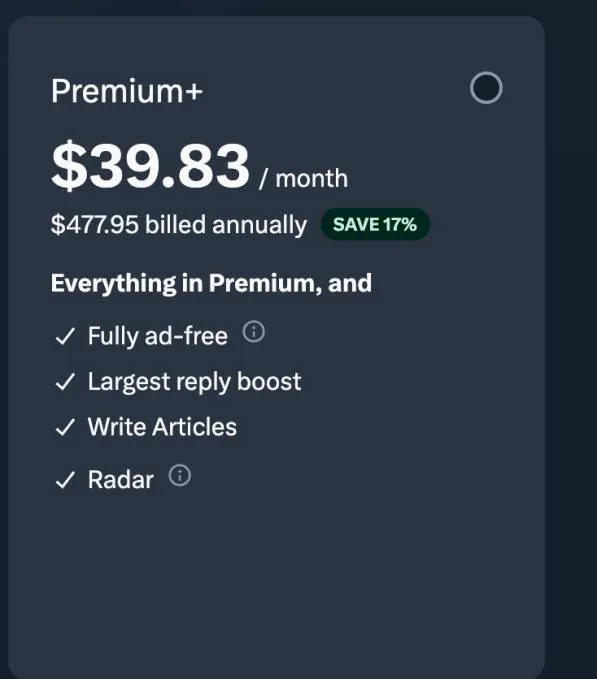 Grok 3 pricing