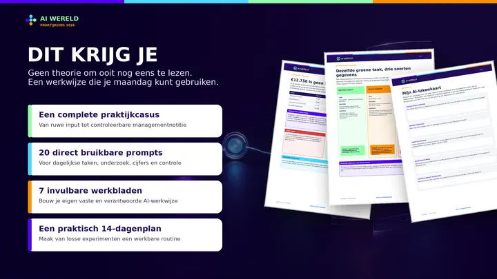 ai op je werk voorbeeld 1