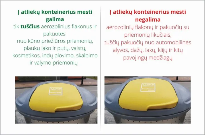 flakonai lentele