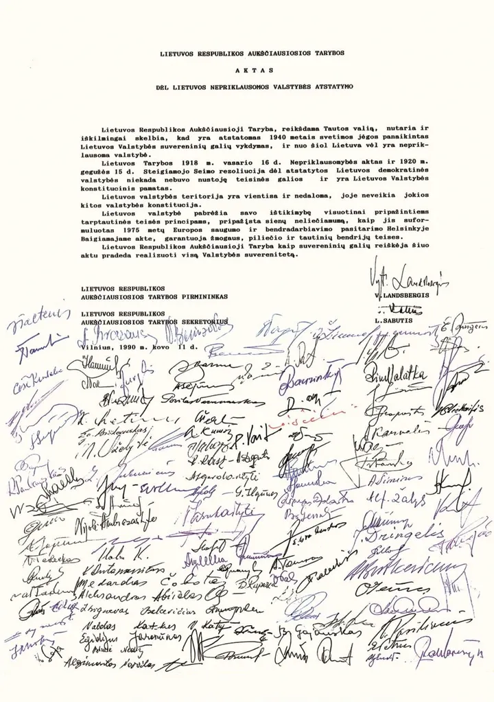 kovo 11 aktas su parasais kopija