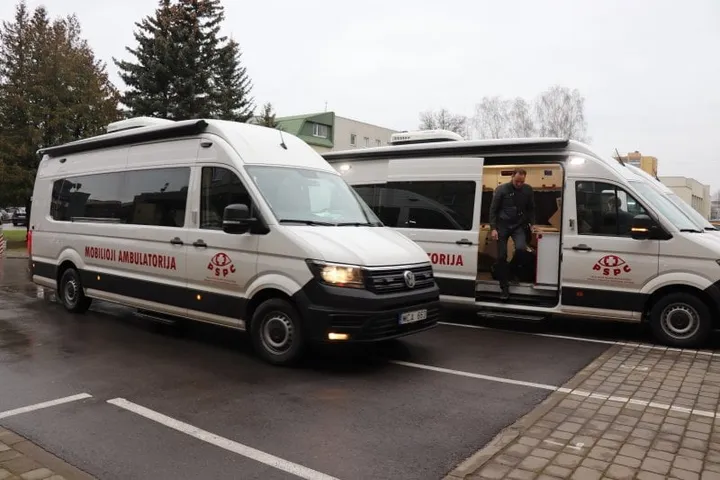 pspc pristate specializuotas transporto priemones su medicinine iranga