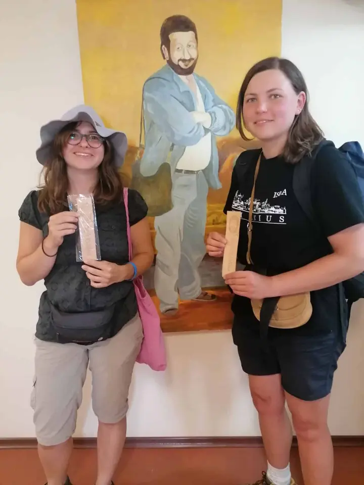 trijule dvi piligrimes ir jurgis kuncinas foto onute lenziene