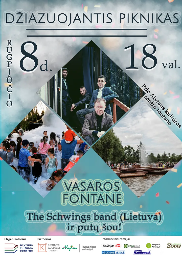 vasaros fontanas