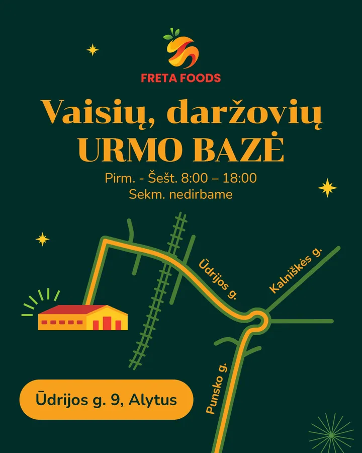 Urmo baze kaip rasti