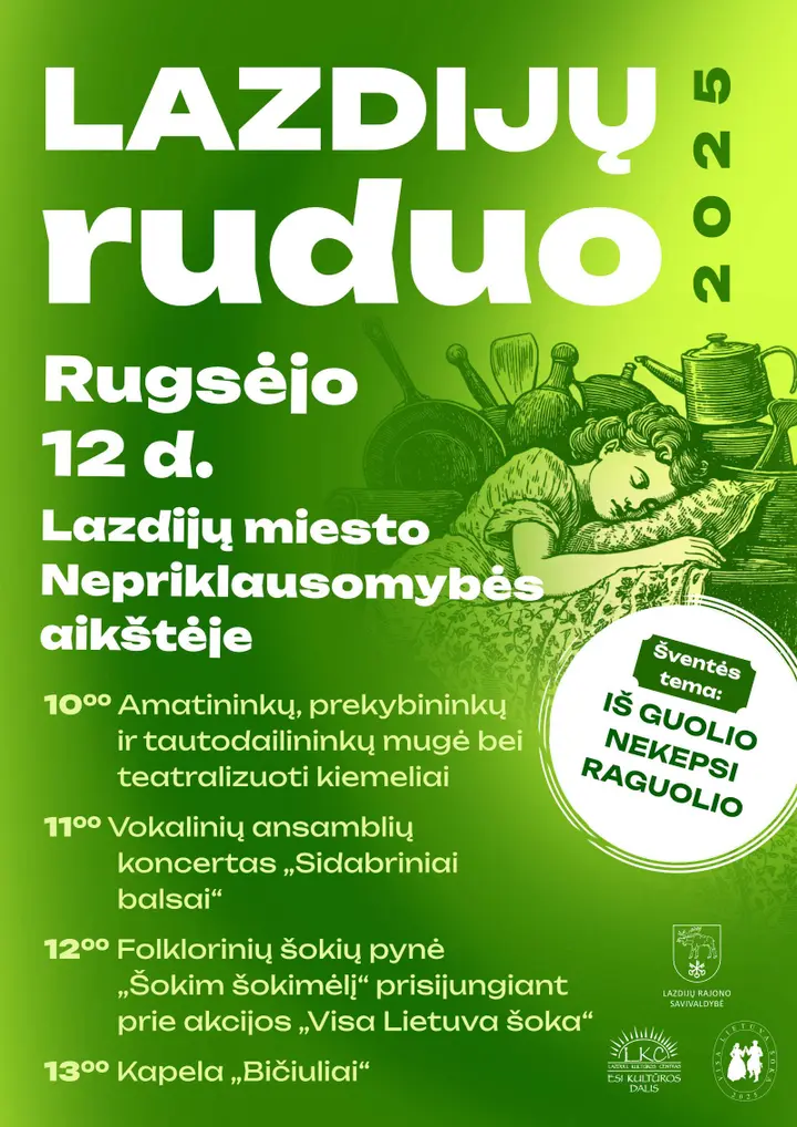 Skelbimas Lazdiju ruduo 2025