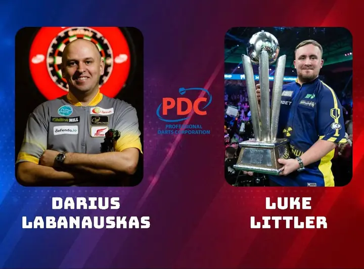 2 Darius Labanauskas ir Luke Littler