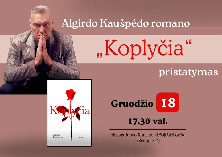 Algirdas Kaušpėdas. A4 plakatas
