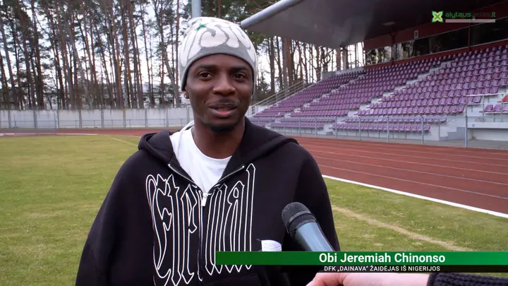 Obi Jeremiah Chinonso,&nbsp;DFK „Dainava“ legionierius iš Nigerijos