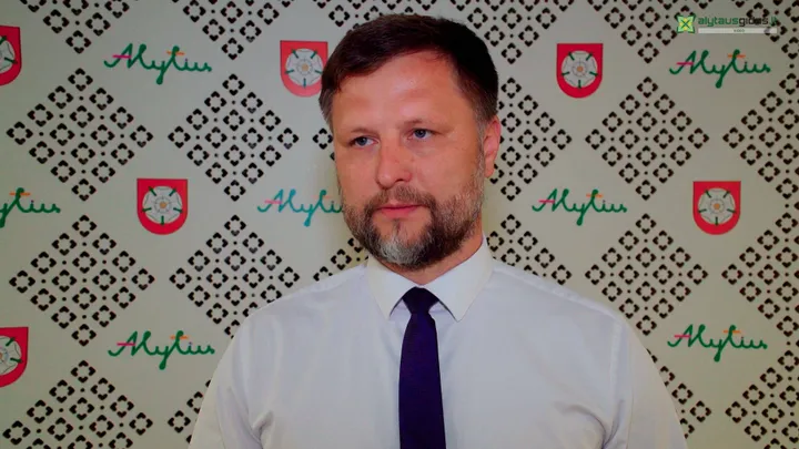 Alytaus miesto savivaldybės administracijos direktorius ir Eismo saugumo komisijos pirmininkas Gintaras Rakaitis.