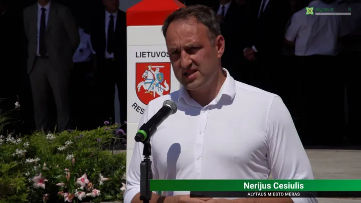 Alytaus miesto meras Nerijus Ceiulis