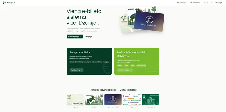 Edzūkija internetinė svetainė