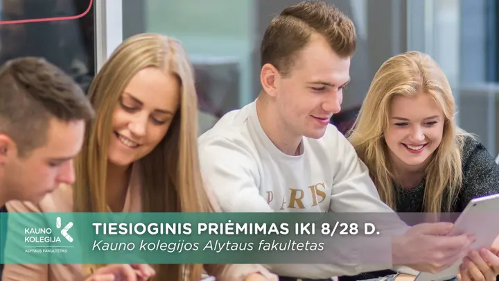 Tiesioginis priėmimas,Alytus,Kauno kolegija. (1)