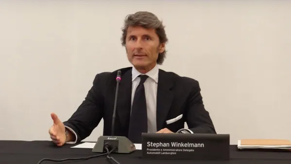 winkelmann Presidente Lamborghini 50 anniversario Bologna-