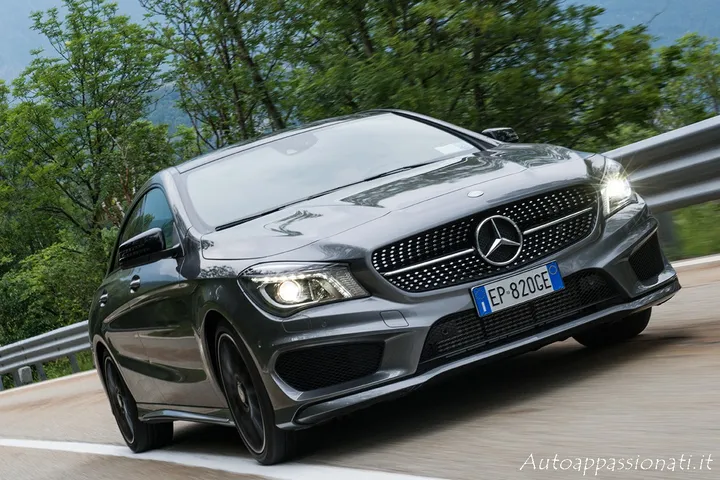 Mercedes-Benz CLA in action