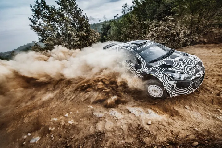 i20 WRC October Gravel Test 2 low
