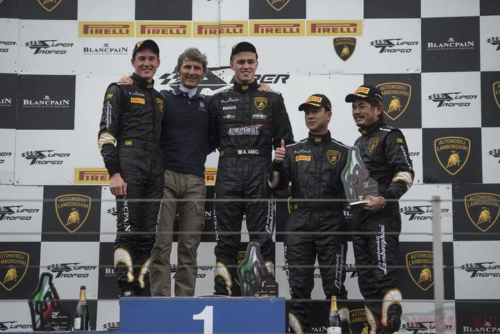 Lamborghini Super Trofeo 2013 World Final - Podio Gara 1 052
