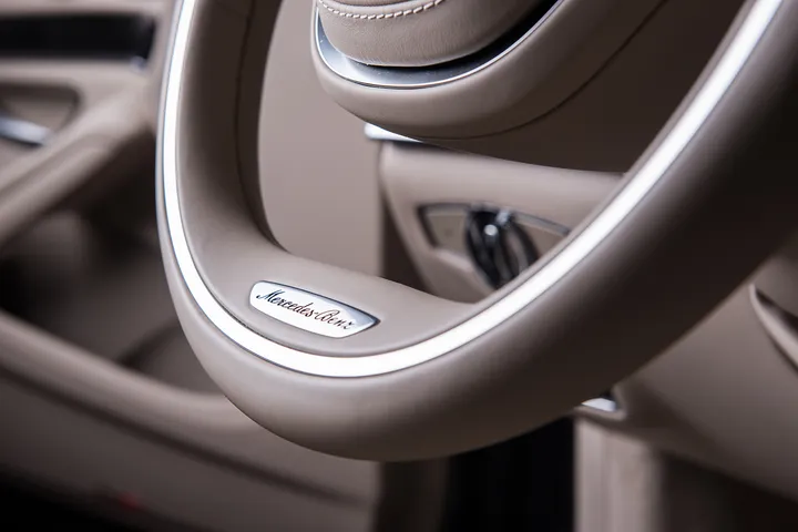 Details Mercedes Benz logo
