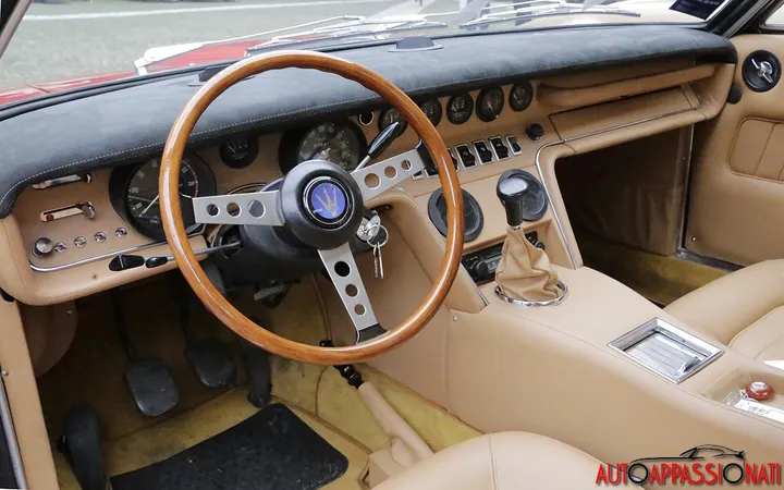 Interni Maserati Ghibli 1966 