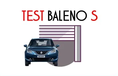 Suzuki Baleno S test