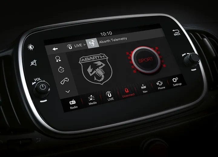 Abarth 595 Pista - Uconnect HD LIVE
