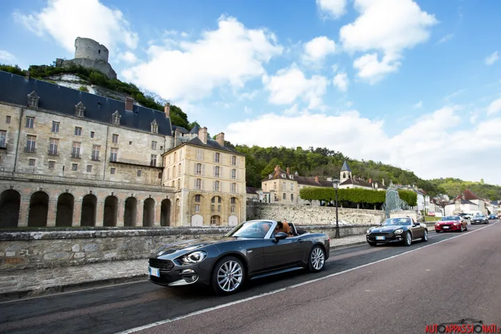 In viaggio con la Fiat 124 Spider