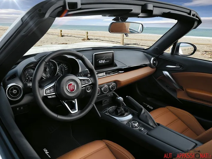 Fiat 124 Spider interni