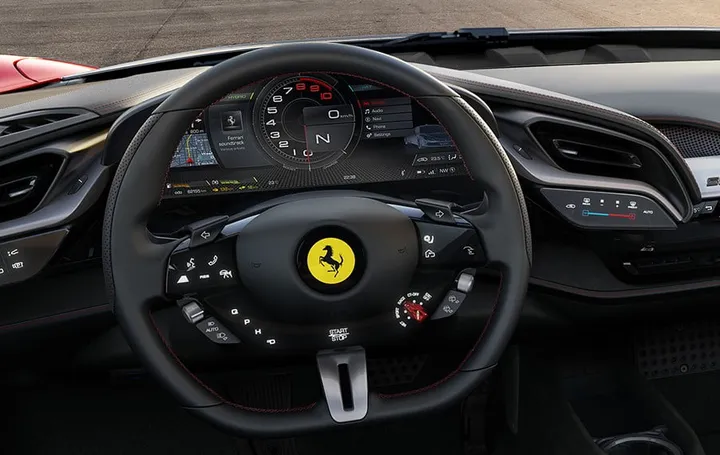 interni sf90 stradale