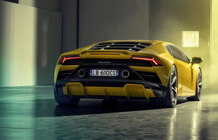Lamborghini Huracan EVO RWD posteriore