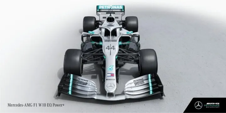 Mercedes W11 front