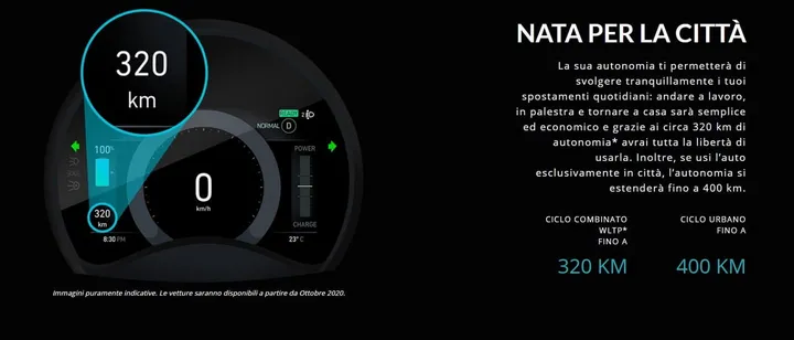 autonomia 500 elettrica