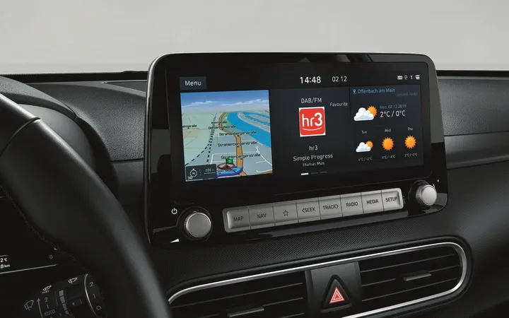 schermo Touchscreen kona electric my 2020