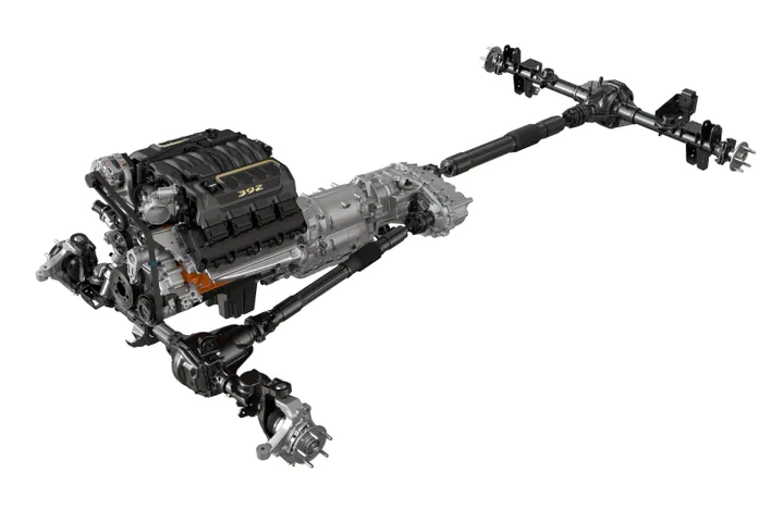 Jeep Wrangler Rubicon 392 2021 motore