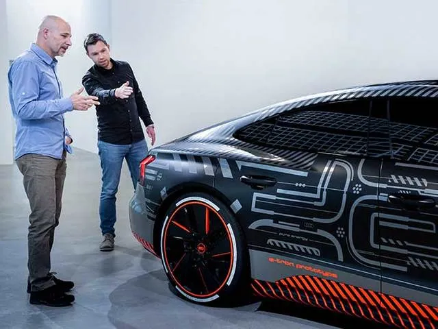 audi etron gt suono
