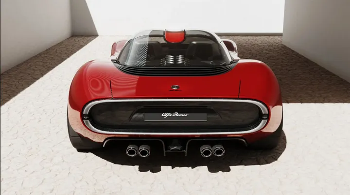 alfa romeo 33 stradale visione