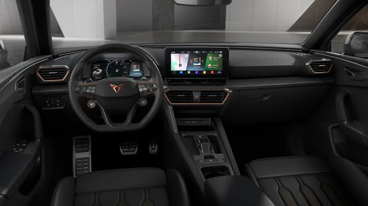 interni cupra leon e-hybrid