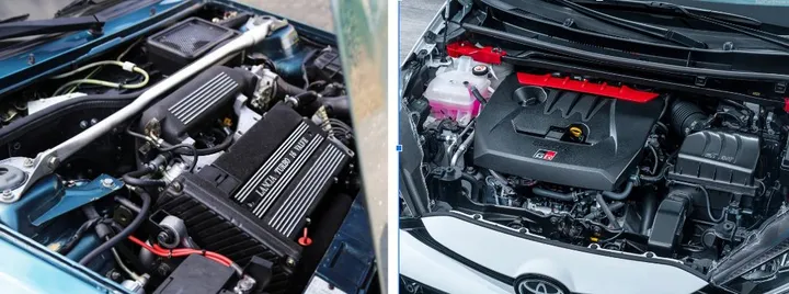 lancia delta integrale evo vs toyota gr yaris 6