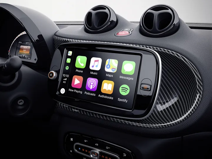 smart eq fortwo interni