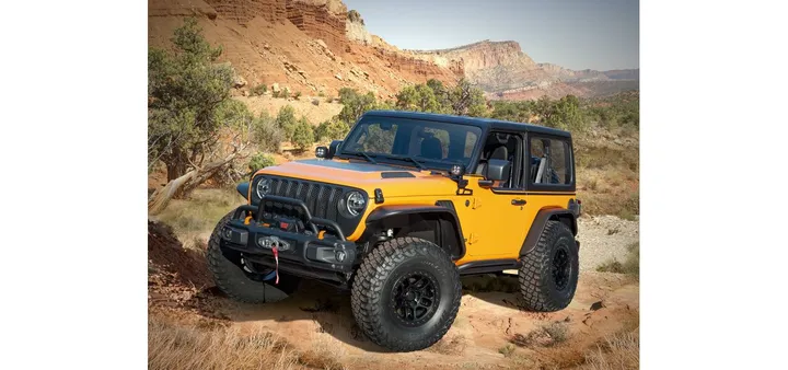 Jeep Orange Peelz concept