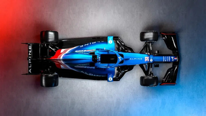Alpine A521 top view