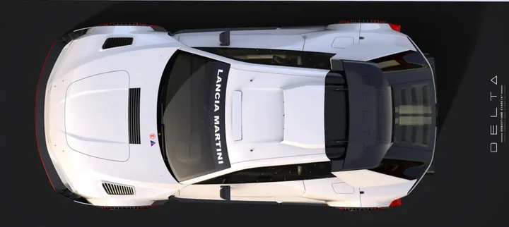render lancia delta hf integrale