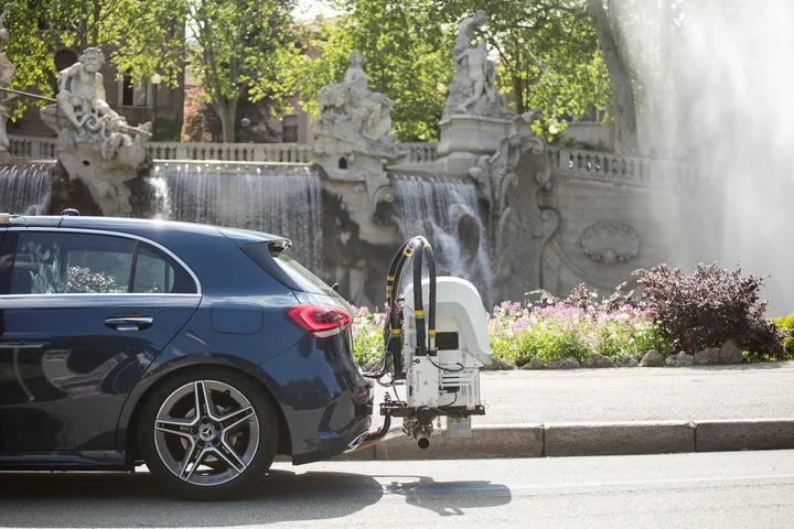 RDE emission test