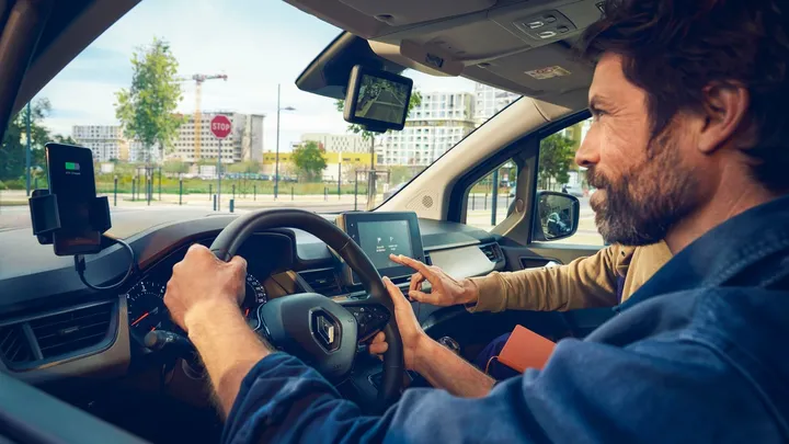 renault kangoo van rear view camera