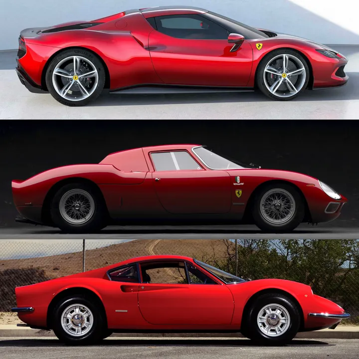 296 GTB laterale
