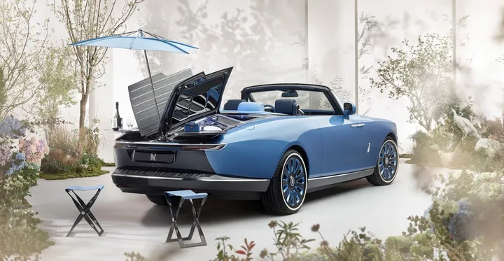 rolls royce boat tail