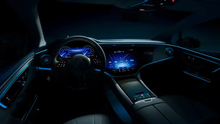 Mercedes EQE interni