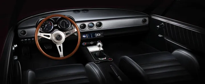 Alfa Romeo Giulia GT restomod interni