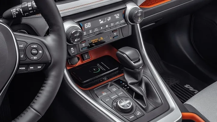 toyota rav4 hybrid interior