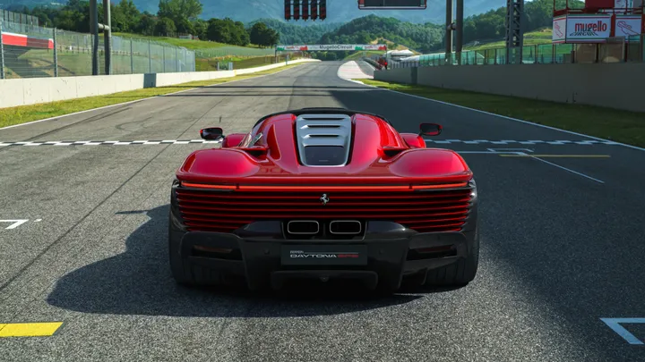 ferari daytona sp3 2021 posteriore