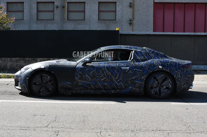 maserati granturismo foto spia