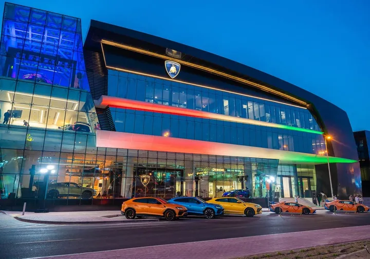 Concessionaria lamborghini più grande del mondo